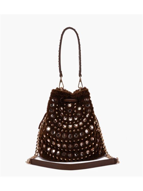 andromeda fur bucket synt.tumbled LA CARRIE | 152M-EM-306-TBSBROWN